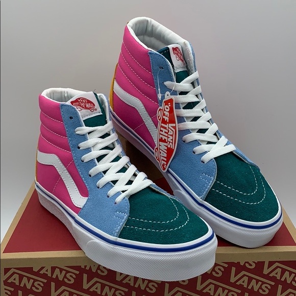 VERY SK-8-HI Suede/Canvas Multi/Brig men’s - Picture 14 of 16